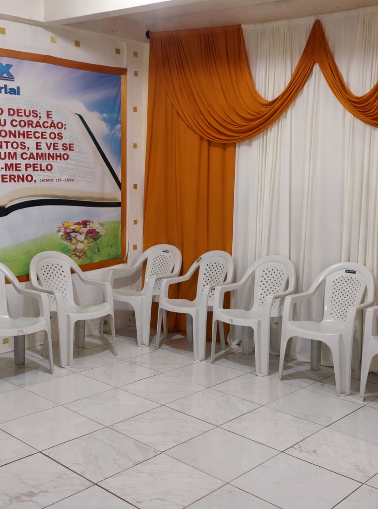 Sala de memorial Pax preparada